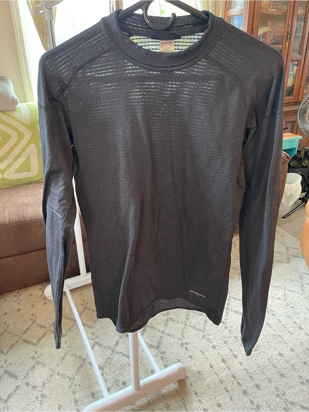 Patagonia Men's Long-Sleeve Crew Shirt - Black